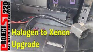 Ford Mondeo Mk3 ST220 Halogen to Xenon Headlight Upgrade (passenger side)