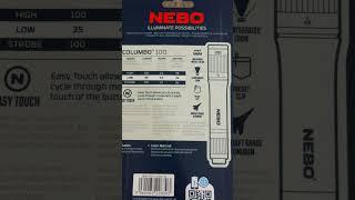 Best EDC pocket torch by far !!! NEBO COLUMBO 100