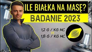 ILE BIAŁKA do budowy MASY mięśniowej? *Najnowsze badanie 2023*