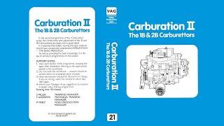 VW Training Video Carburation 2 The 1B & 2B Carburettors