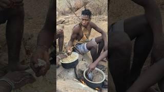It's A another Beautiful Morning Bushmen Enjoying Their Tradition Breakfast Together ️️️#life