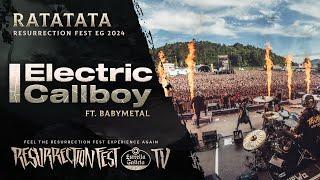 ELECTRIC CALLBOY ft BABYMETAL - RATATATA (Live at Resurrection Fest EG 2024)