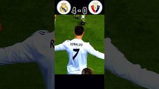 Real Madrid vs Ca Osasuna