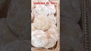 Galletas de Nuez   Fácil y Deliciosas