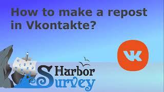How to make a repost in Vkontakte