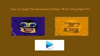 How To Make The Recovered G-Major 36 On Sony Vegas Pro