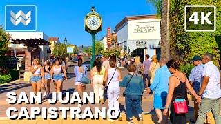 [4K] Historic San Juan Capistrano in California USA Walking Tour & Travel Guide  Binaural Sound