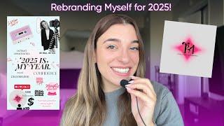 Rebranding Myself for 2025: Create Your Logo, Vision Board & Resume with Picsart