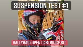 Suspension test (RALLY RAID) - Yamaha Tenere 700