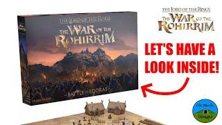 Middle Earth SBG War of the Rohirrim Unboxing and Quick Look at