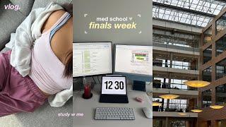 STUDY VLOG | 2nd yr med school finals 