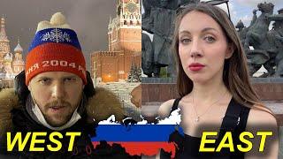 Life in WEST vs EAST of RUSSIA ft. @lisa_with_love