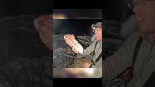 Cooking Moose Ribs in the Wild A Survival Feast