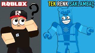 Tek Renk Saklambaç! - Panda ile Roblox Hide and Seek One Color