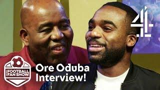 Robbie Lyle Interviews Strictly Winner & Man Utd Fan Ore Oduba! | The Real Football Fan Show