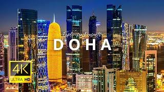 Doha, Qatar  in 4K ULTRA HD 60FPS video by Drone