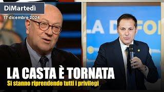 Sergio Rizzo a DiMartedì sul ritorno della casta col governo Meloni