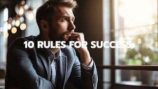 10 Rules for Success and Wealth: A Pathway to Prosperity