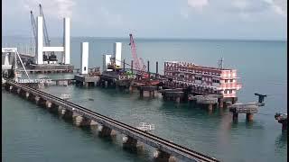 Rameswaram new pamban bridge