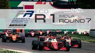 Race 1 - Round 7 Imola F1 Circuit - Formula Regional European Championship by Alpine