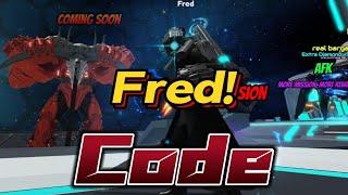 FRED!|Code|Skibidi Toilet|Roblox|【Skibidi Toilet Battle】