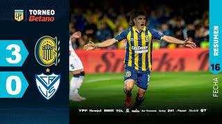 ROSARIO CENTRAL 3 - 0 VÉLEZ I Resumen del partido | #TorneoBetano 2024