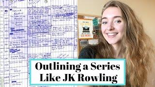 Pantser Tries Plotting Like JK Rowling // Outlining A Book Series // WRITING EXPERIMENT