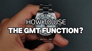 How to set an office GMT watch