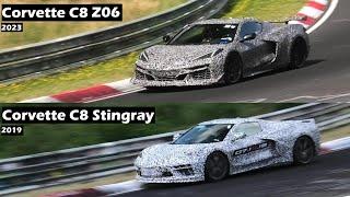 Corvette C8 ZO6 vs. Corvette C8 Stingray | Sound Comparison at the Nurburgring