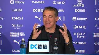 Rueda de prensa Deportivo Alavés vs CD Leganés