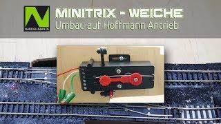 Minitrix Turnout conversion to Hoffmann Turnout Motor | N-Modellbahn