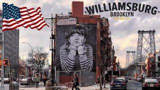 DRIVING in WILLIAMSBURG, BROOKLYN, New York City, UNITED STATES 4K 60fps