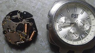 change machine watch chronograph (watch repair tutorials)