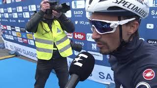 Julian Alaphilippe - Interview au départ - E3 Saxo Classic 2024