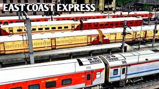 EAST COAST Express || CAT & MOUSE RACE with WAG9 Oil TANKER Freight || Part 2