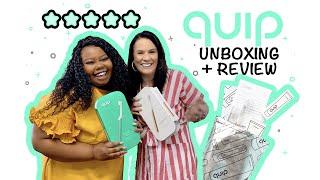 UNBOXING + REVIEW of QUIP Toothbrush | Dental Subscription