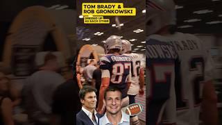 Tom Brady & Rob Gronkowski dressed up as each other