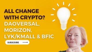 All change with crypto- what can you rely on?