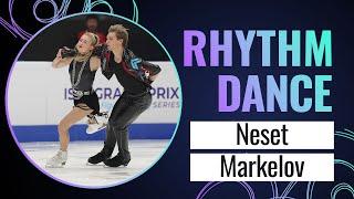 NESET / MARKELOV (USA) | Ice Dance Rhythm Dance | GP Final 2023 | #JGPFigure