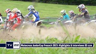 MY SPORT MY STORY Liqui Moly Motocorss Euro JuniorCup Fresach 2021: Highlights & Interviews 85 ccm