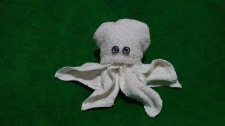 OCTOPUS THE SECOND MODEL - MY TOWEL CREATION