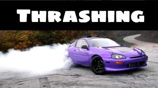 Drifting Suicid3 Mx3 At 80 Mph! (Rear Engine Turbo Car!)