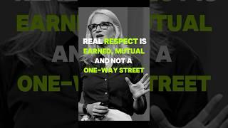 Real respect is mutual #melrobbins #motivation #motivationalspeech #mindsetshift #shorts
