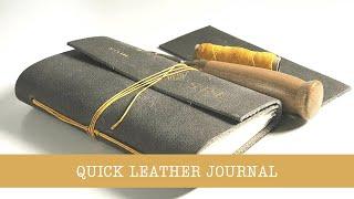 Quick and Easy Leather Journal