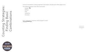 Counting Strategies: Finding Basic Combinations (Grade 4) - OnMaths GCSE Maths Revision