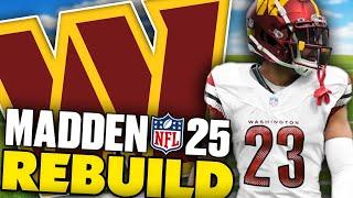 Marshon Lattimore Washington Commanders Rebuild! Madden 25 Franchise