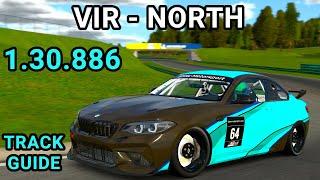 Track Guide VIR - North BMW M2 CSR iRacing