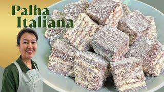 PALHA ITALIANA | Doce irresistível muito fácil de fazer