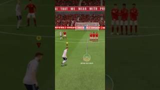 Absolutely perfect freekick goal - Fifa23 #fifa23 #fifa #foryou #fifacareermode #fifaskills