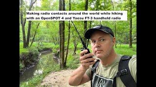 OpenSPOT 4 - Making ham radio contacts around the world while hiking